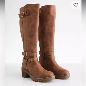 Bullboxer B-52 Tall Leather Boot Size 6